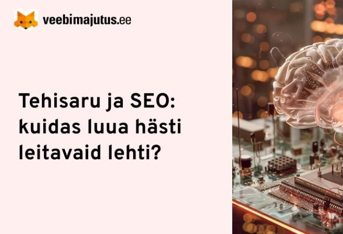 Kuidas luua ilma veebiarendajata 60 minutiga veebileht, mis on Google´ist leitav ehk SEO-le optimeeritud?